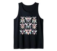 Abejas estéticas Pastel Dreamy Art y2k 2000s Kawaii Insectos Camiseta sin Mangas