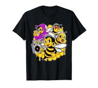 Abejas Hip Hop Dance Crew Old School Rap Música Rap Amante del Rapero Camiseta