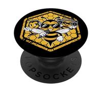 Abejas Hip Hop Dance Crew Old School Rap Música Rap Amante del Rapero PopSockets PopGrip Adhesivo