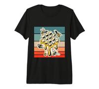Abejas Panal Apicultura Naturaleza Miel Abejas Arte Amante Camiseta Premium