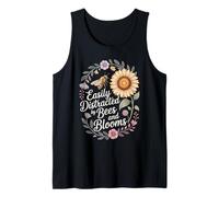 Abejas y Flores Miel Abejas y Flores Boho Camiseta sin Mangas