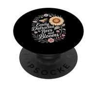 Abejas y Flores Miel Abejas y Flores Boho PopSockets PopGrip Adhesivo