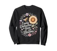 Abejas y Flores Miel Abejas y Flores Boho Sudadera