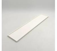 ABEL DESIGN, Bandeja para repostería de 50 x 10 x 1 cm, Expositor para Dulces y Aperitivos, Bandeja de Dulces, Poliuretano, Color Blanco, Fabricada en Italia