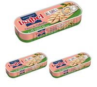 abel Filetes de caballa en aceite de oliva virgen extra al grill, 120 g (Paquete de 3)