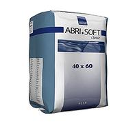 ABENA Abri-Soft - Almohadillas de cama desechables clásicas para incontinencia, con etiqueta ecológica, protección contra fugas, protectores de cama suaves y seguros para incontinencia, 40 x 60 cm,