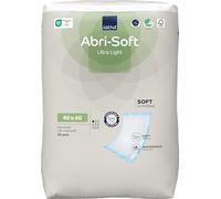 Abena Abri-Soft Ultra Light - Almohadilla absorbente para cama (40 x 60 cm)