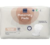 ABENA Almohadillas de maternidad de primera calidad, esenciales posparto, almohadillas de maternidad ecológicas después del nacimiento, protección adicional, transpirables y agradables a la piel,