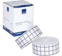 ABENA Apósito Adhesivo en Rollo - Elástico, Transpirable y Sin Látex, Adhesivo Suave para Piel Sensible, Córtalo a la Medida que Quieras - Varias Medidas Disponibles (2,5 Cm x 10 Metros, 2, unidad)