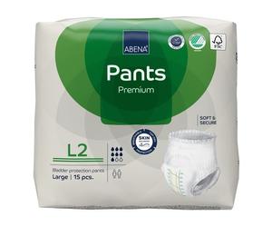 Abena Bragas L2 Premium Adulto 15 Pañales Bolsa Protección Incontinencia 1900ML