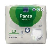 Abena Bragas L3 Premium Adulto 15 Pañales Bolsa Protección Incontinencia 2400ML