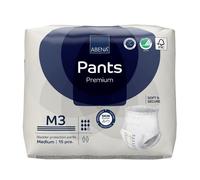 Abena Bragas M3 Premium Adulto 15 Pañales Bolsa Protección Incontinencia 2400ML