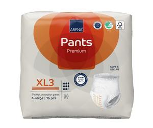 Abena Bragas XL3 Premium Adulto 16 Pañales Bolsa Protección Incontinencia 2400