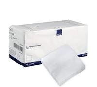 ABENA Gasas no tejidas 10x20 cm - 100 unidades, no estériles, sin pelusas, 4 capas, ultrasoft y no adhesivas