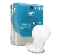 ABENA Light - Almohadillas para incontinencia ecológicas para mujeres adultas, transpirables y cómodas con rápida absorción y protección, Light Maxi 4, blanco, 850 ml, 30 unidades