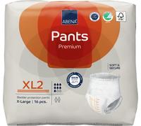 Abena Pantalones de incontinencia de alta calidad, ecológicos para hombres y mujeres, discretos, protectores, transpirables y cómodos, talla XL 2, cintura de 130-170 cm, absorción de 1900 ml, paquete