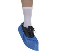 Abena Protective Disposable Shoe Cover, Blue, Pack of 100 (50 Pairs)