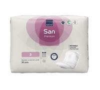 Abena San 2 Premium Almohadillas 30 Piezas Invisible Fuga Protección