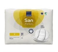 Abena San 7 Premium Almohadillas 30 Piezas 360° Fuga Protección Incontinencia