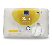 Abena San Premium - Almohadilla para incontinencia tamaño 7, 2100 ml, absorbencia, paquete de 30