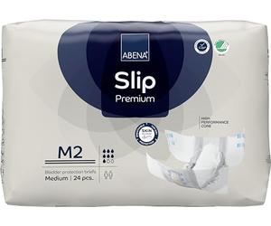 ABENA Slip Premium - Almohadillas de incontinencia todo en uno para hombres y mujeres, almohadillas de incontinencia ecológicas para mujer, almohadillas de incontinencia para hombre, mediano 2,