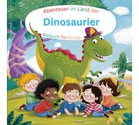 Abenteuer im Land der Dinosaurier: Malbuch für Kinder