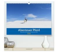 Abenteuer Pferd - Ritte durch die Wüsten und Canyons der USA (hochwertiger Premium Wandkalender 2026 DIN A2 quer), Kunstdruck in Hochglanz: Ausritte ... die atemberaubenden Landschaften der USA