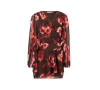 Abercrombie & Fitch Vestido marrón oscuro / curry / rojo / rojizo 42 marrón oscuro / curry / rojo / rojizo