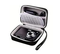 AbergBest - Funda protectora de viaje para cámara digital de 21 megapíxeles LCD de 6.9 cm recargable HD/para Kodak Pixpro/para Canon PowerShot ELPH 180/190/Sony DSCW800/DSCW830/VAHOIALD FHD 1080P