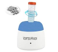 ABEST 5200rpm Mini Vortex Mezclador Agitador de Pintura,Agitador Vortex de Laboratorio con Función Táctil para Esmalte de Uñas,Tinta de Tatuaje,Pegamentos Adhesivos y Tubos de Ensayo (azul)
