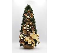 Abeto Decorado, pequeño árbol de Navidad Artificial con Joyas