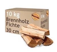 Abeto Leña 5-500 kg Leña 30 cm para Estufas chimeneas Brasero Parrilla Leña Troncos Madera Secado en cámara Flameup, Cantidad:10 kg