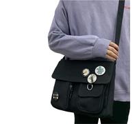 ABFJHFK Bolsa Tela Mujer Youth Canvas Diagonal Crossbody Bag Casual Version Ladies Large Capacity Shoulder Bags Solid Color Women Messenger(Color6)