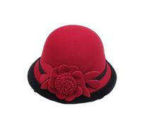 ABFJHFK Bombín Para Mujer Sombrero Bombín For Mujer, De Fuegos Artificiales For, Pescador, Banquete, Elegante Invierno Cálido Y Frío(Color2)