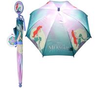 ABG ACCESSORIES Disney Princess Little Mermaid - Paraguas con mango de concha