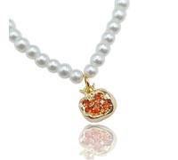 Abgaryan ART Joyería de granada (collar de perlas de oro granada)