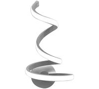 ABGRC Apliques de pared de metal apliques decoración artes LED espiral luz moderna creativa montaje en pared dormitorio dormitorio dormitorio lámpara interior interior pasillo
