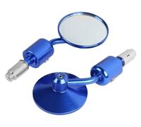 ABHBVGZFZT Espejos Retrovisores Moto para Kawasaki para Z1000 para Z750 para ER-6F para ER-6N Espejo Retrovisor De 7/8" con Extremo Manillar 3" para Motocicleta(Blue)