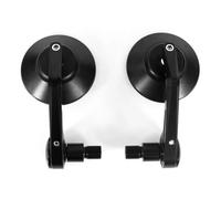 ABHBVGZFZT Espejos Retrovisores Moto para Yamaha XSR900/700 para Tmax500/530 FZR600 YZF1000 MT07 MT09 MT10 FZ1 FZ6 Espejo Retrovisor Lateral De Motocicleta Espejos Finales Barra Mango