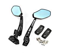 ABHBVGZFZT Espejos Retrovisores Moto para Yamaha YZF R1 R6 R6S para Fazer FZR600 FZ1 XS Motocicleta Manillar Giratorio Ajustable Espejos Retrovisores De Carreras