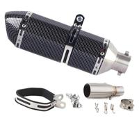 ABHBVGZFZT para Piaggio para Beverly 125 300 MP3 250 Motocicleta Escape Intermedio Silenciador Slip-On Tubo De Silenciador Escape(7)