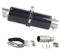 ABHBVGZFZT para Piaggio para Beverly 125 300 MP3 250 Motocicleta Escape Intermedio Silenciador Slip-On Tubo De Silenciador Escape(10)