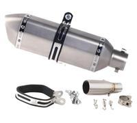 ABHBVGZFZT para Piaggio para Beverly 125 300 MP3 250 Motocicleta Escape Intermedio Silenciador Slip-On Tubo De Silenciador Escape(6)