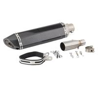ABHBVGZFZT para Piaggio para Beverly 125 300 MP3 250 Motocicleta Escape Intermedio Silenciador Slip-On Tubo De Silenciador Escape(3)