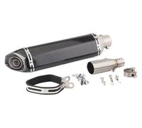ABHBVGZFZT para Piaggio para Beverly 125 300 MP3 250 Motocicleta Escape Intermedio Silenciador Slip-On Tubo De Silenciador Escape(1)
