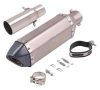 ABHBVGZFZT para Piaggio para BEVERLY300 125 MP3/10 2008-2016 Motocicleta Escape Silenciador Modificar Enlace Intermedio Tubo DB Killer Deslizante Silenciador Escape(3)
