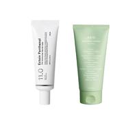 Abib - Ectoin Panthenol 11% Moisturizer Barrier Tube (1ea) X Acne Foam Cleanser Heartleaf Foam (1ea) Set