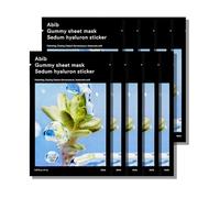 Abib Mascarilla Facial Hidratante Con Ácido Hialurónico Y Sedum, Efecto Refrescante Y Calmante De 10 Minutos (10 Láminas)