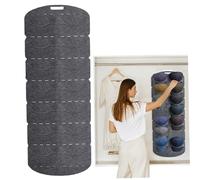 Abibiocy Hat Rack Baseball Cap Holder Over The Door Hat Storage Organizer Hanging Bag for Closet Wall Organizer