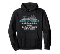 Abibliofobia El Miedo de quedarse sin Libros Sudadera con Capucha